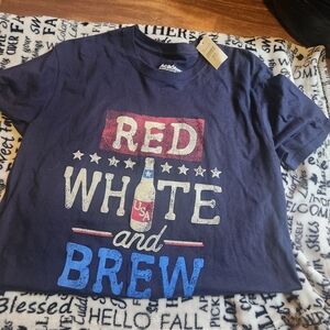 Red White & Bre2 shirt